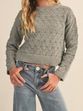 Girls Kids Crew Neck